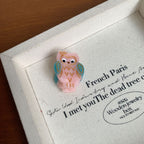 Owl Mini Clip Acetate Bangs Shark Clip