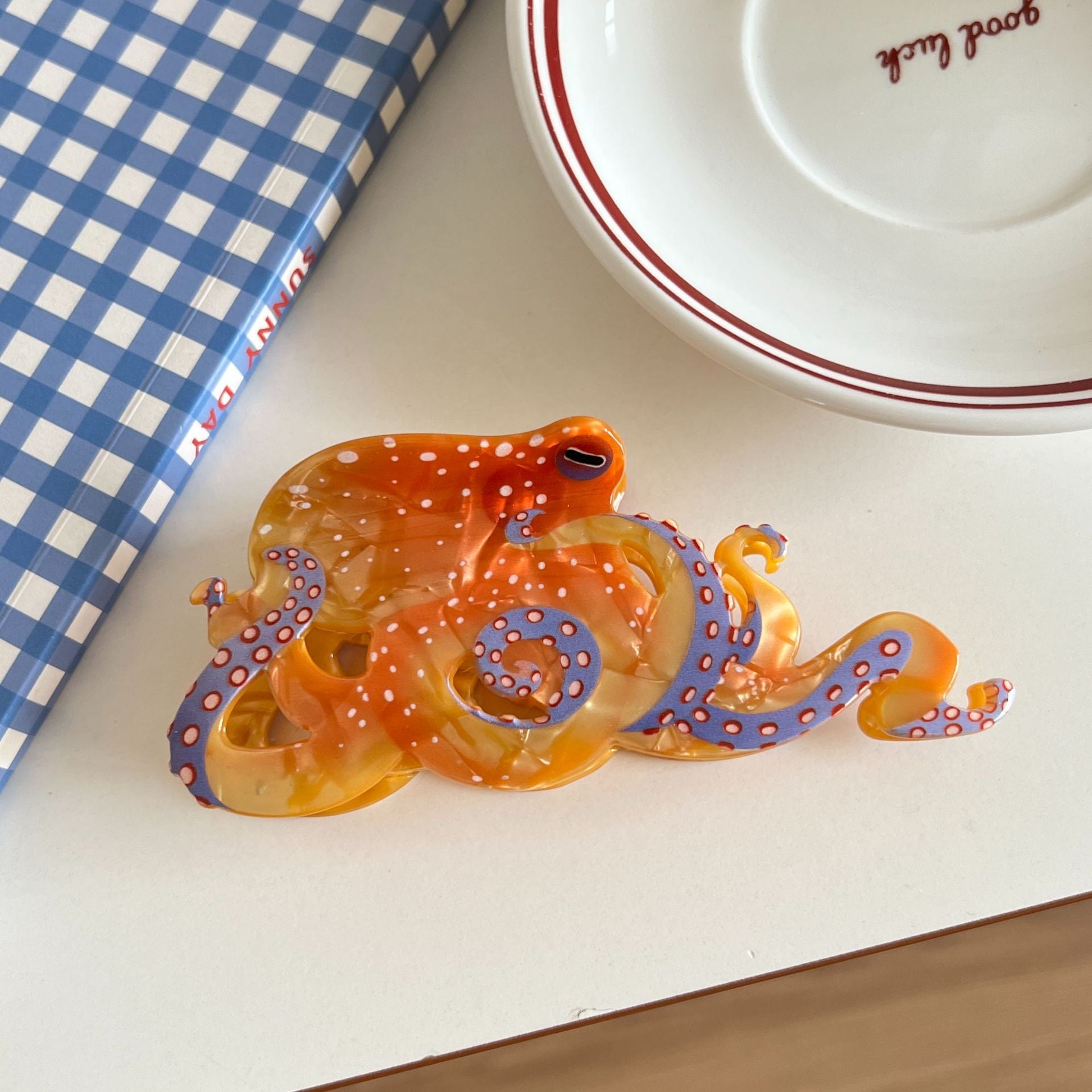 Octopus Grip Ocean Updo Shark Clip