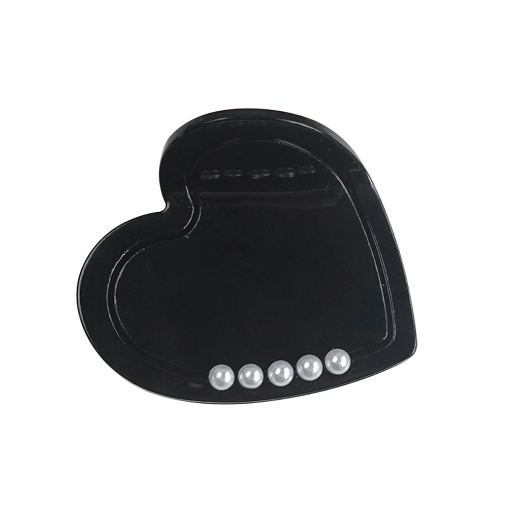 Love hair clip with pearl Valentine's Day