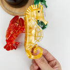 Acetate Ocean Series Animal Hair Clips
