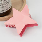 Acetic Acid Pentagram Hair Claw Clips