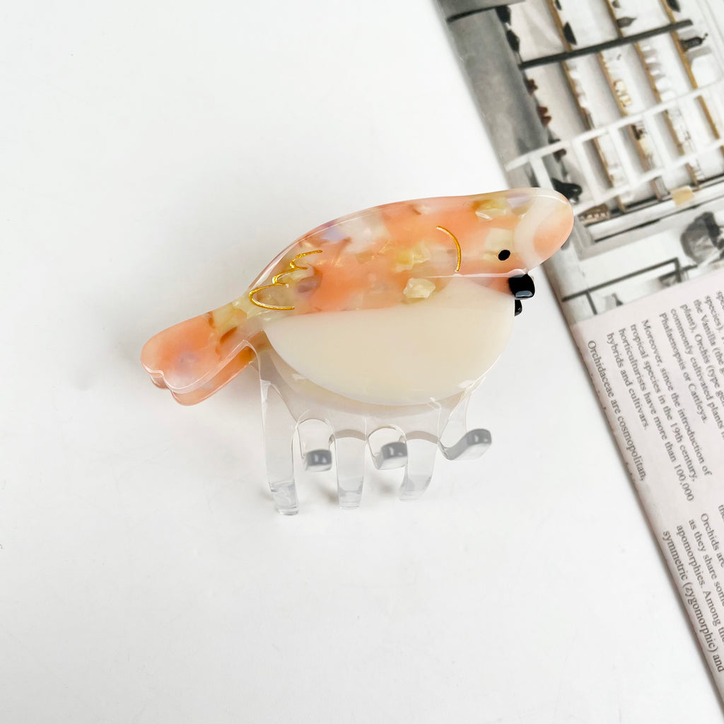 Acetate Parrot Claw Clip Animal Hair Clips