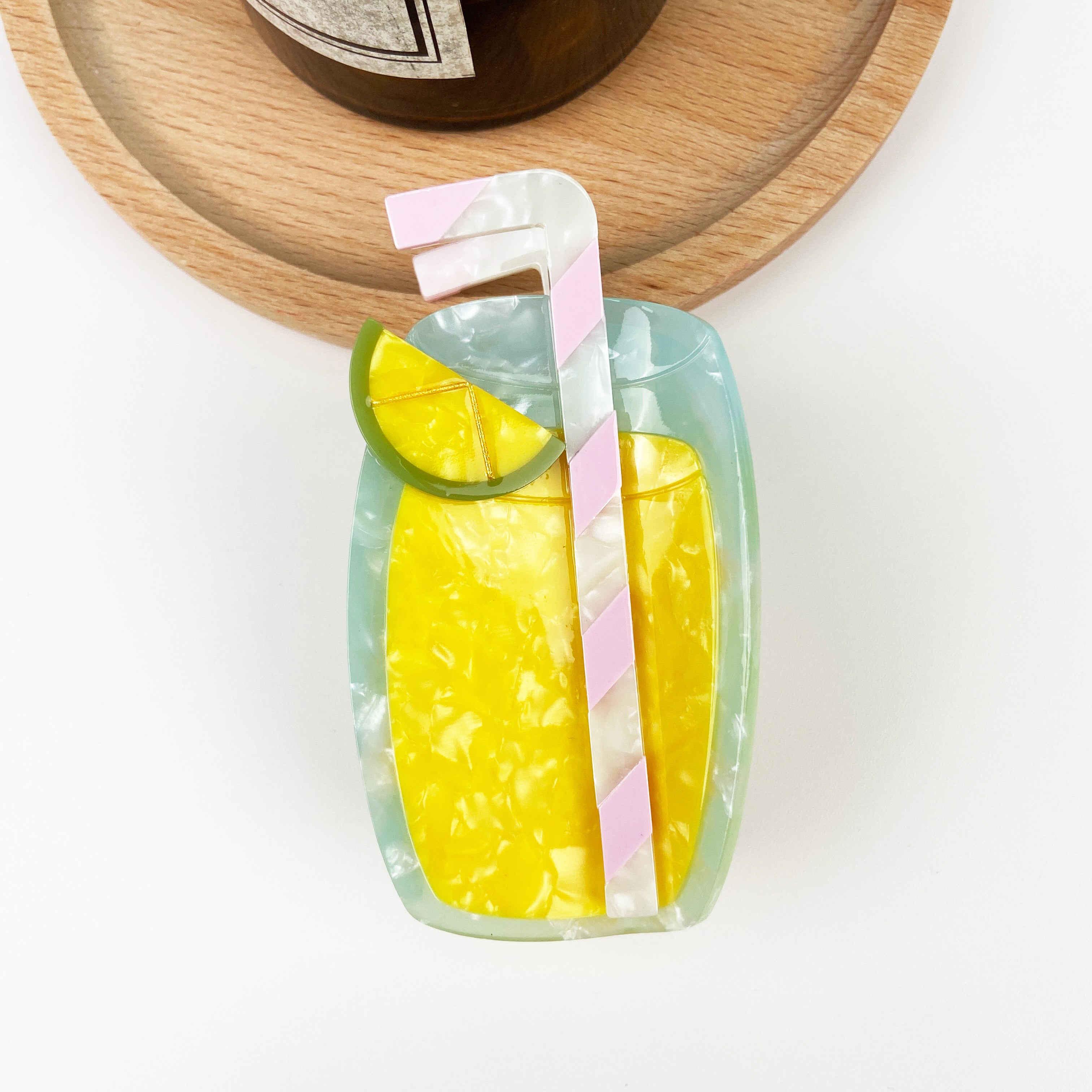 Margarita Cocktail Hair claw clip