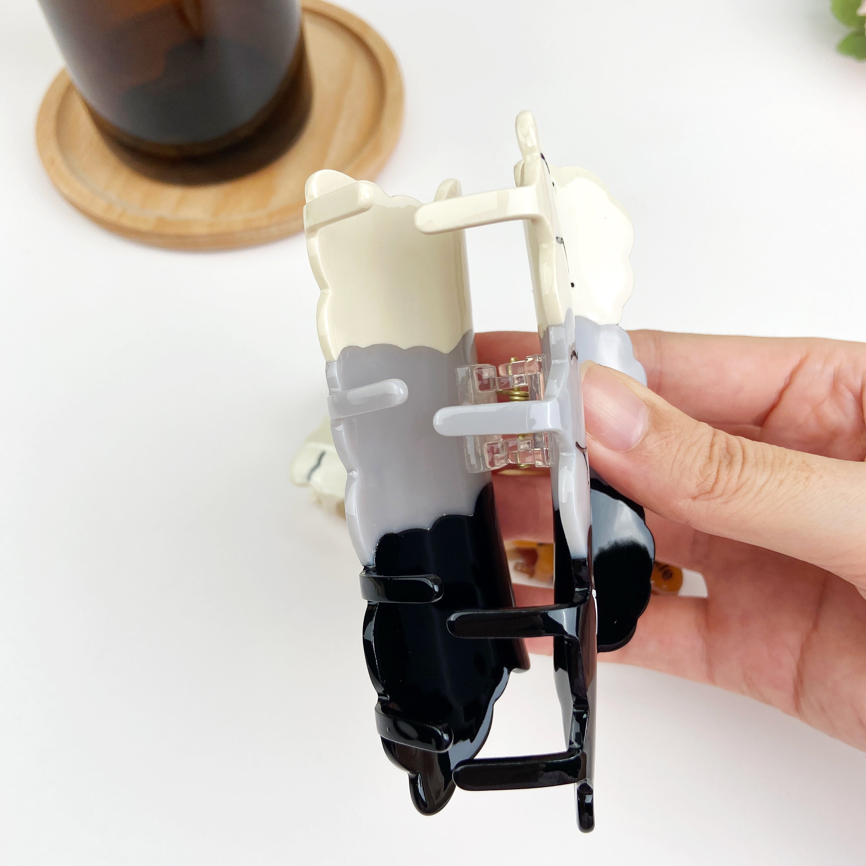 Acetate Cute Cartoon Dog Hair Clips