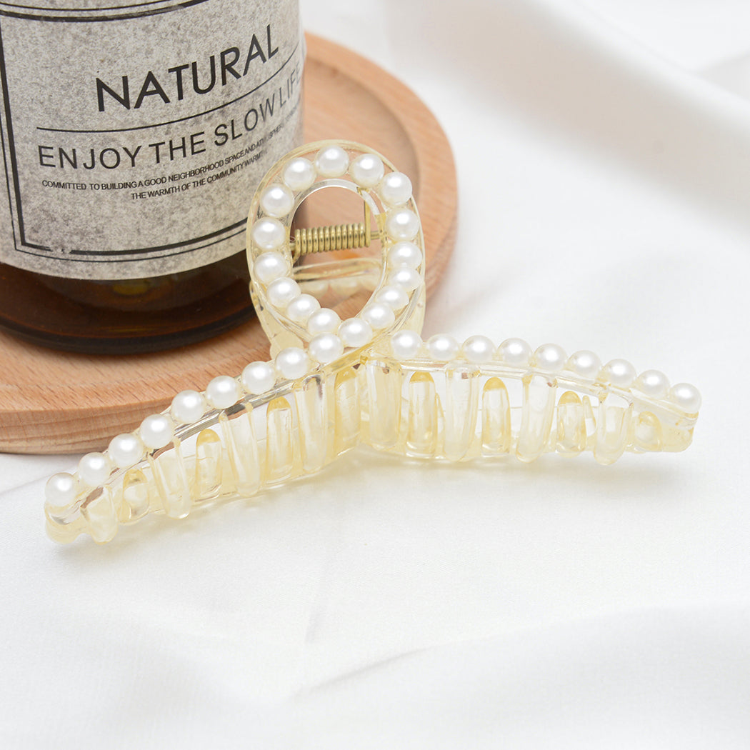 Pearl Hair Claw Clip