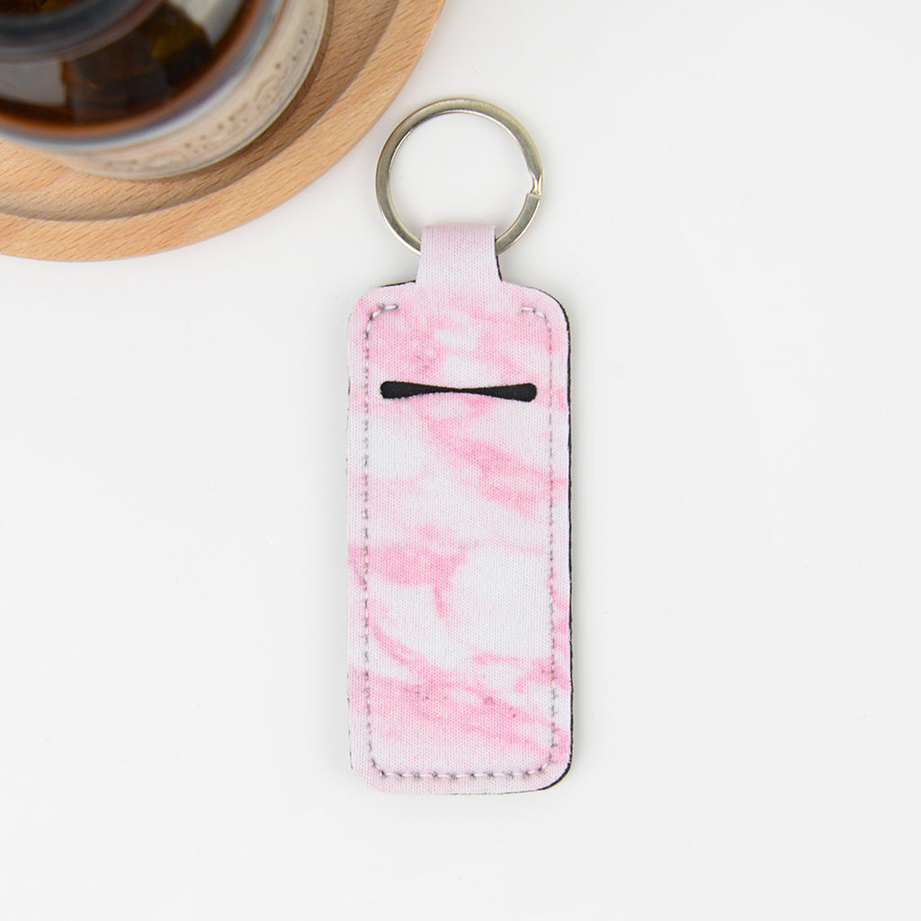 Small Square Keychain Lip Balm Set