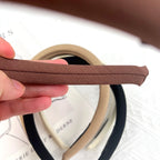 Solid color pig nose headband
