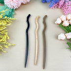 Black sandalwood hairpin wooden hairpin