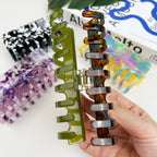 Acetate Vintage Oil Painting Hair Clip