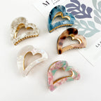 Acetate Love Hair Clip Metal Claw Clip Valentine's Day