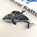 Whale hair clips Shark claw clip animal series
