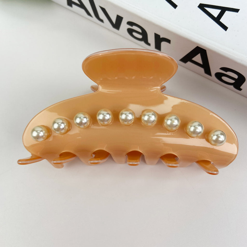Simple Elegant Pearl Hair Clip