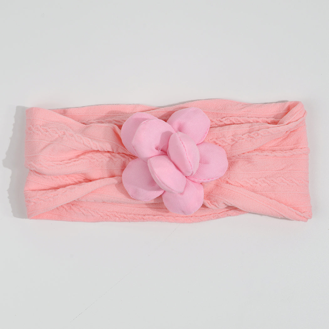 Solid Nylon Flower Head Wrap