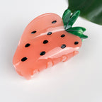 Vegetable Clamp Cherry Apple Shark Clamp Light Luxury Hair Claw Clip