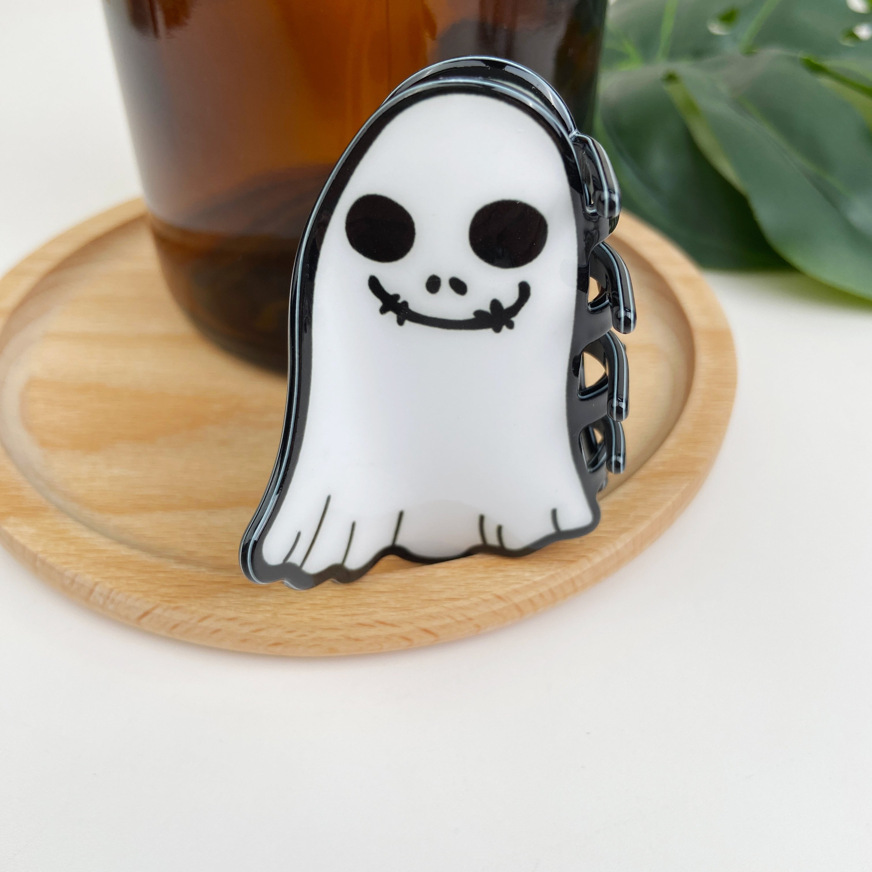 halloween ghost hair clip