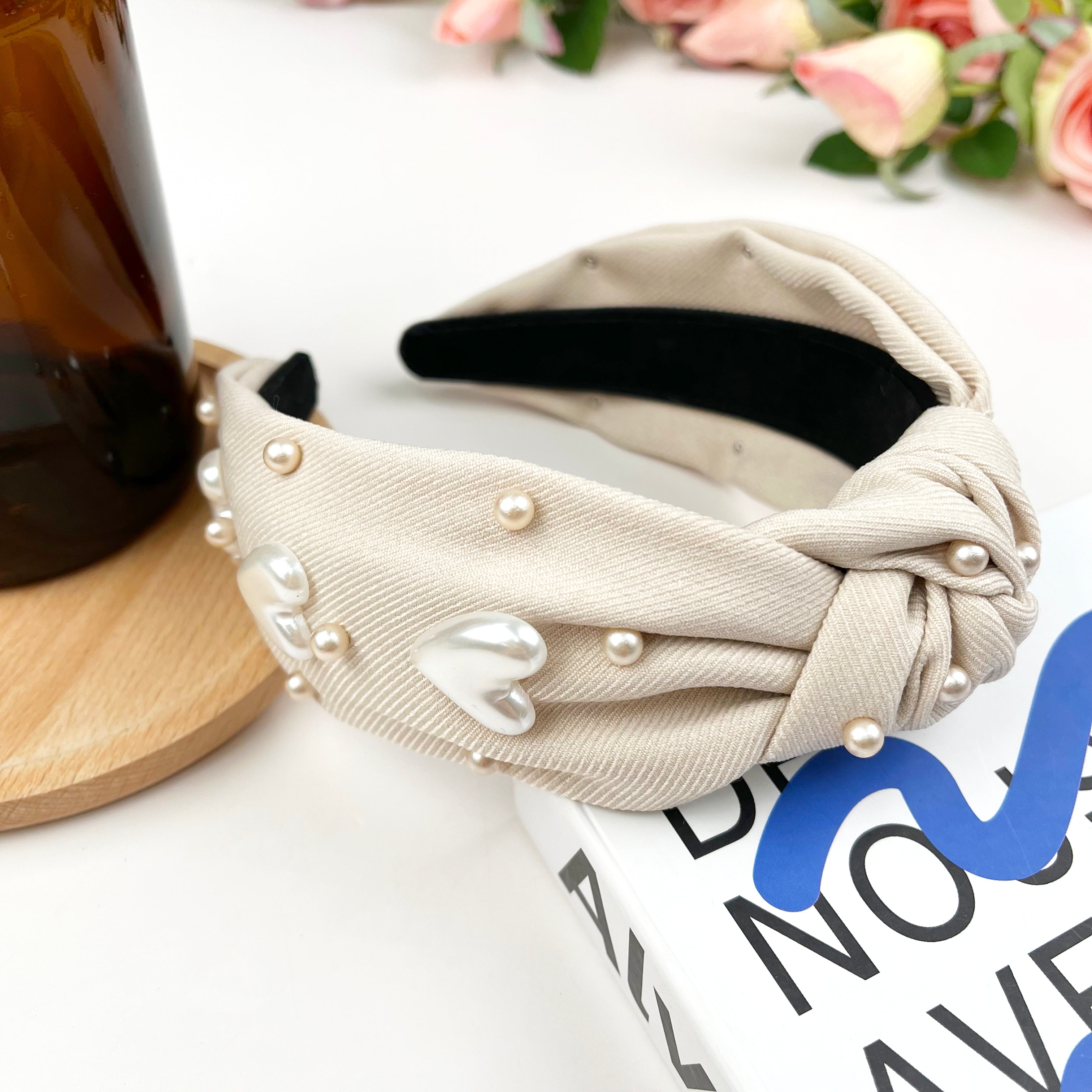 Valentinstag Stirnband Frauen Liebe Perle Stirnband 