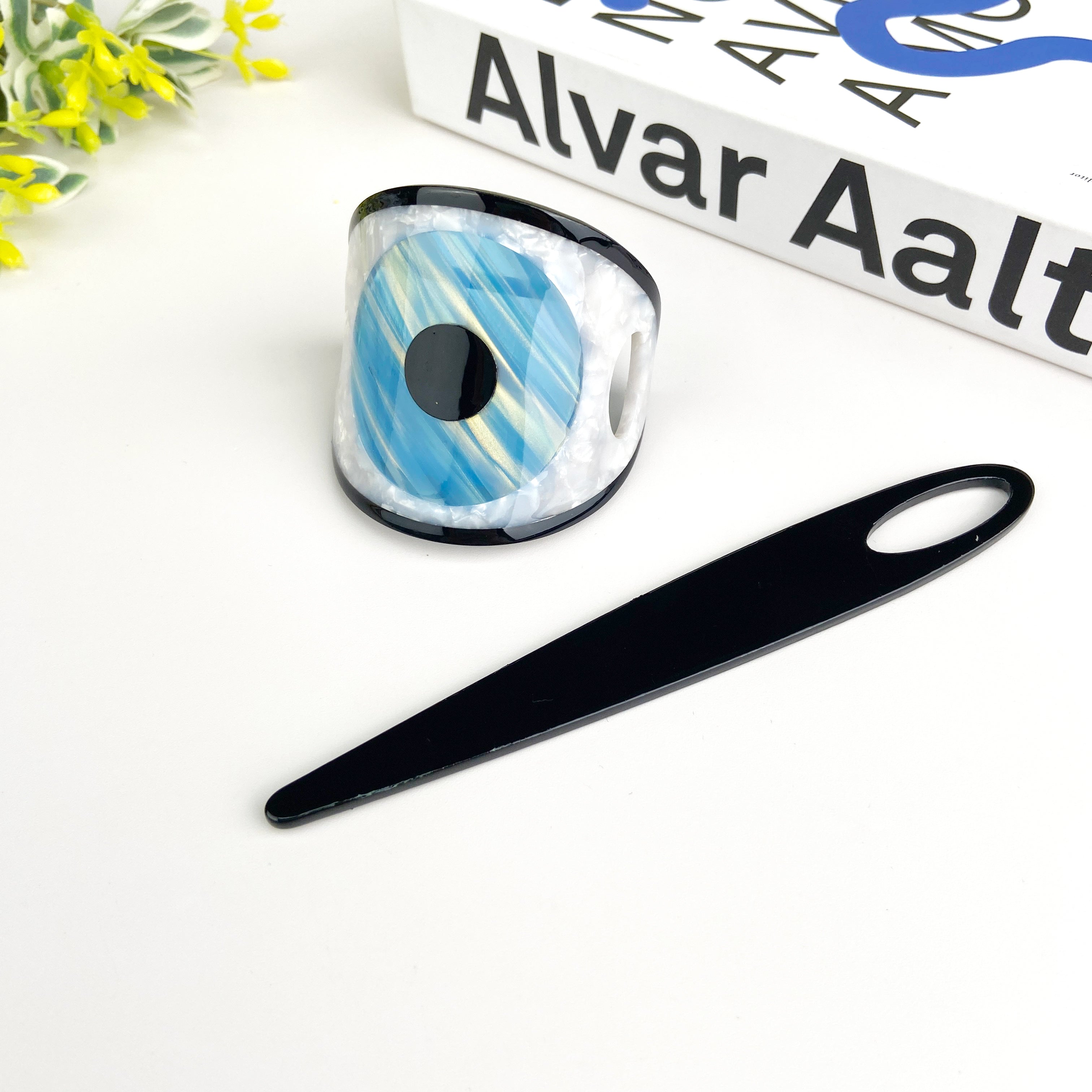 Acetate tortoise shell hairpin