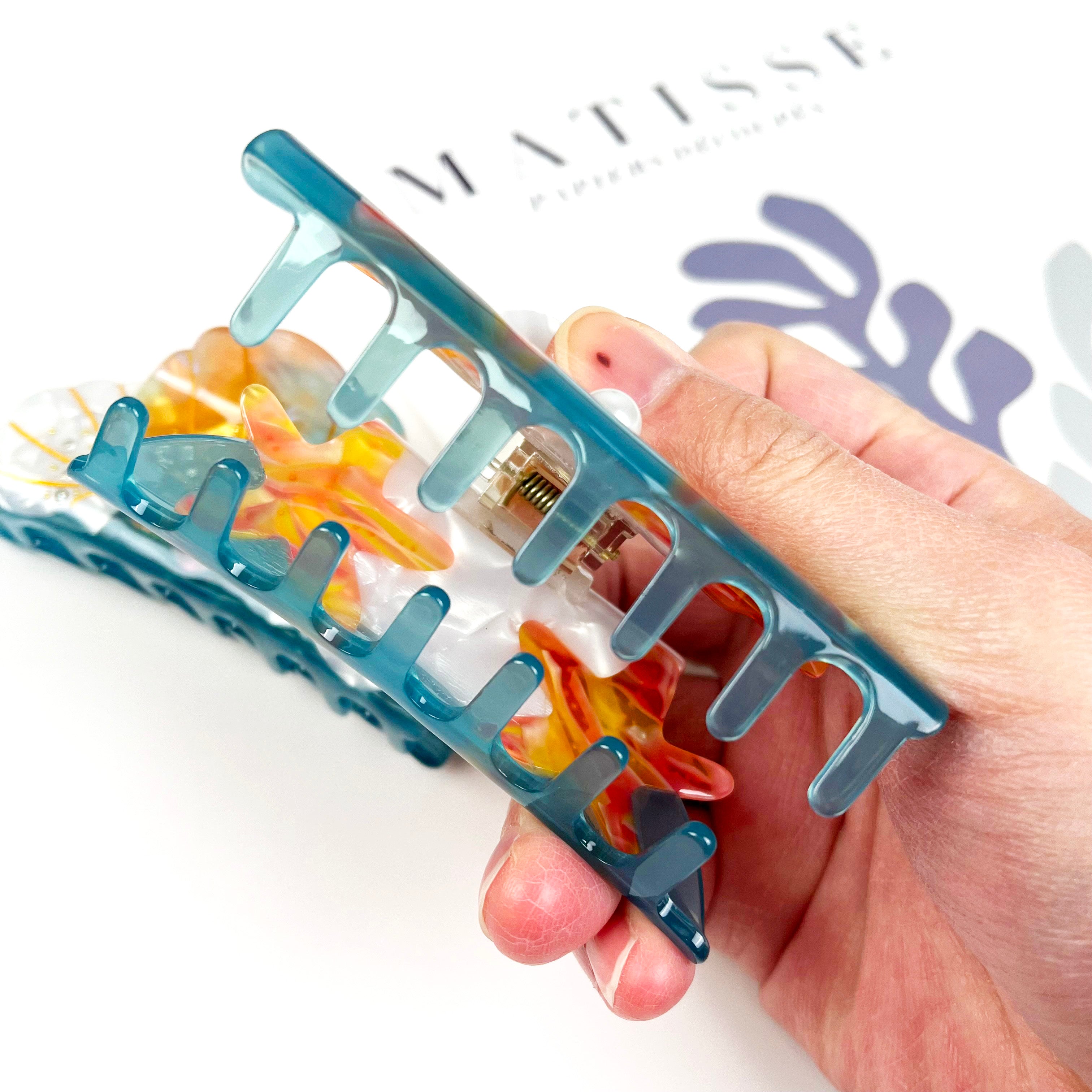 Acetate Pearl Shell Hair Clip Marine Life Series Claw Clips