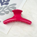 Simple and elegant acetate red hair claw clip