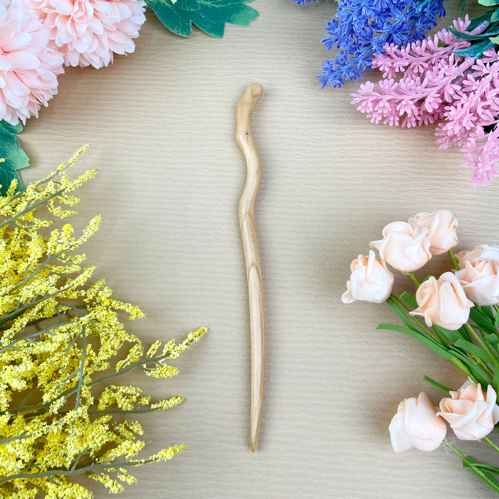 Black sandalwood hairpin wooden hairpin