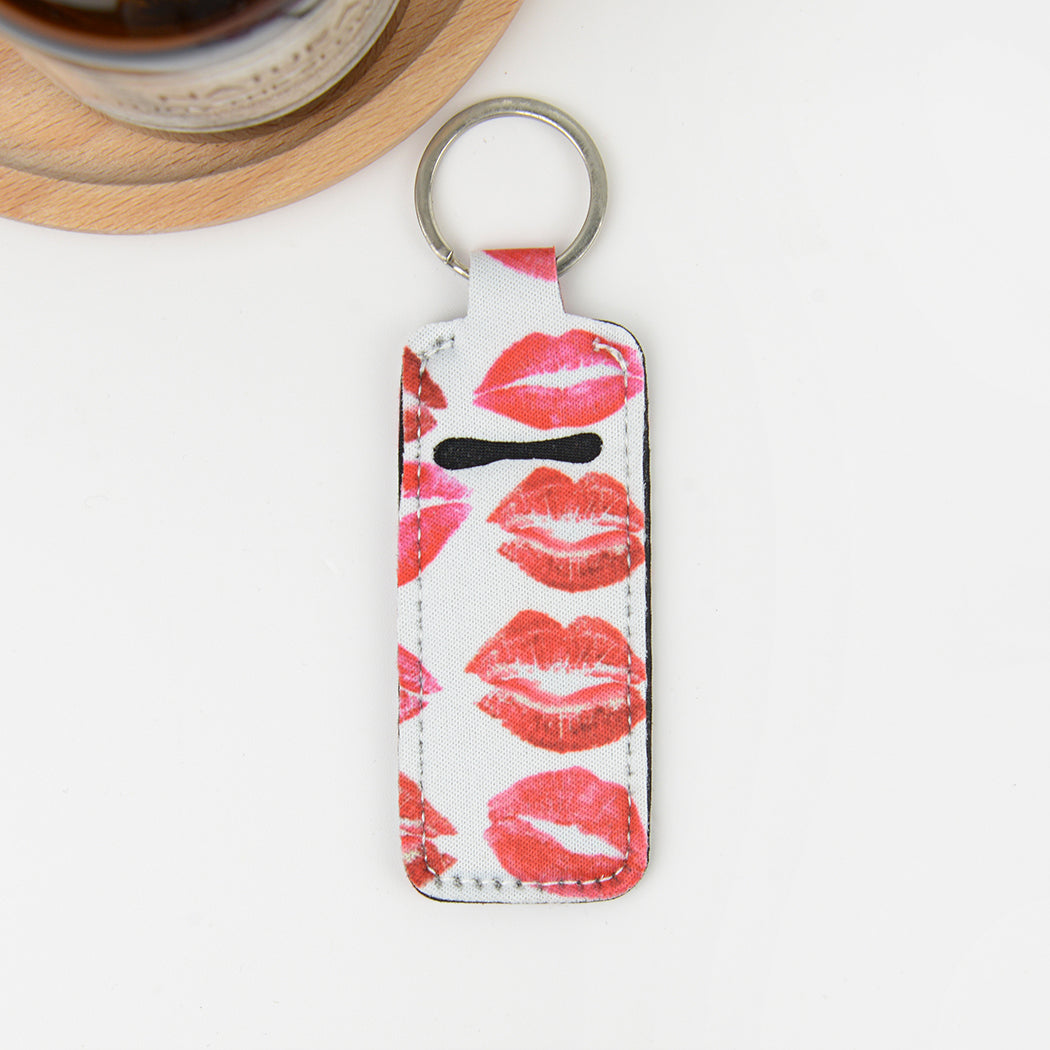 Small Square Keychain Lip Balm Set