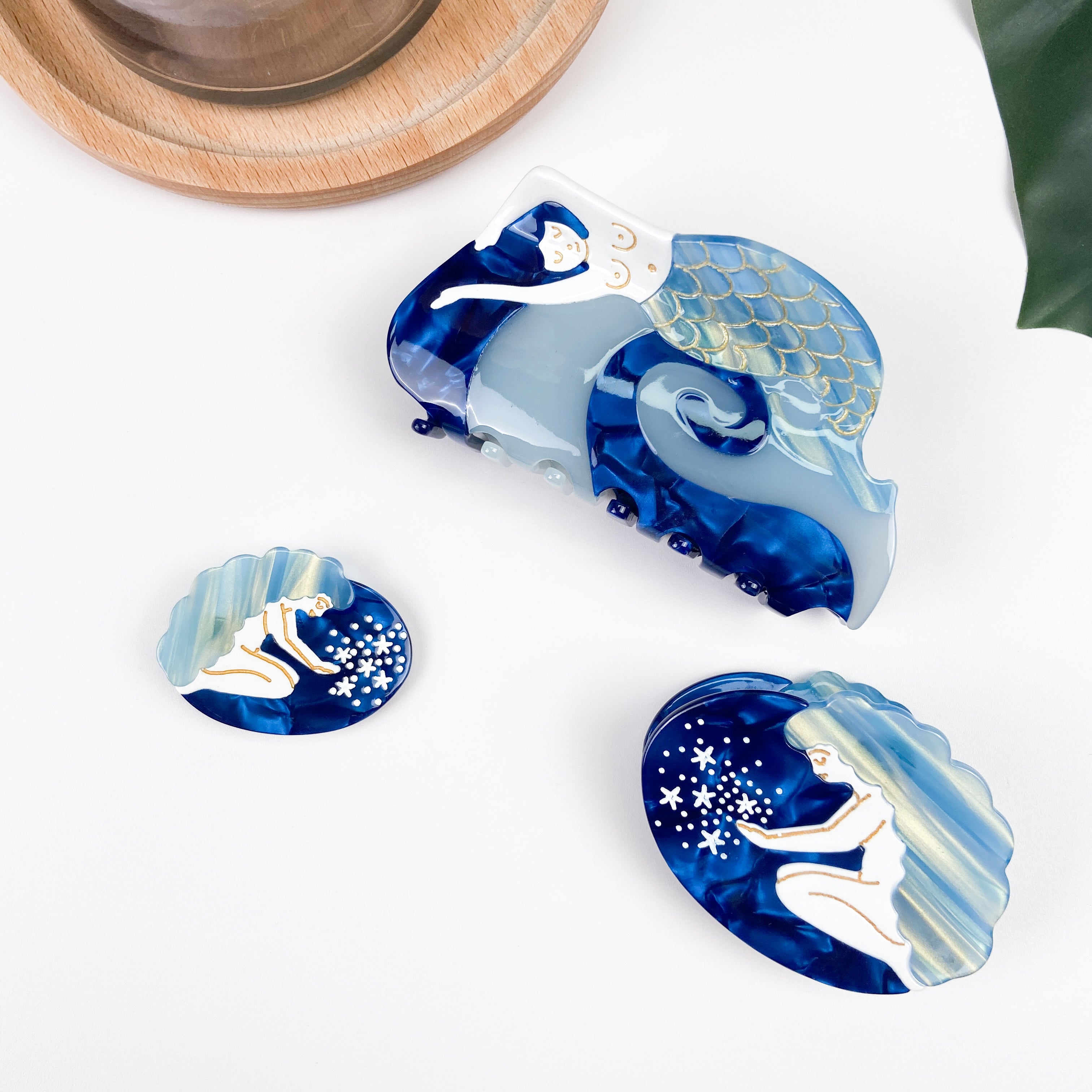 Mermaid Grip Funny Barrettes Luxembourg Dream Grip