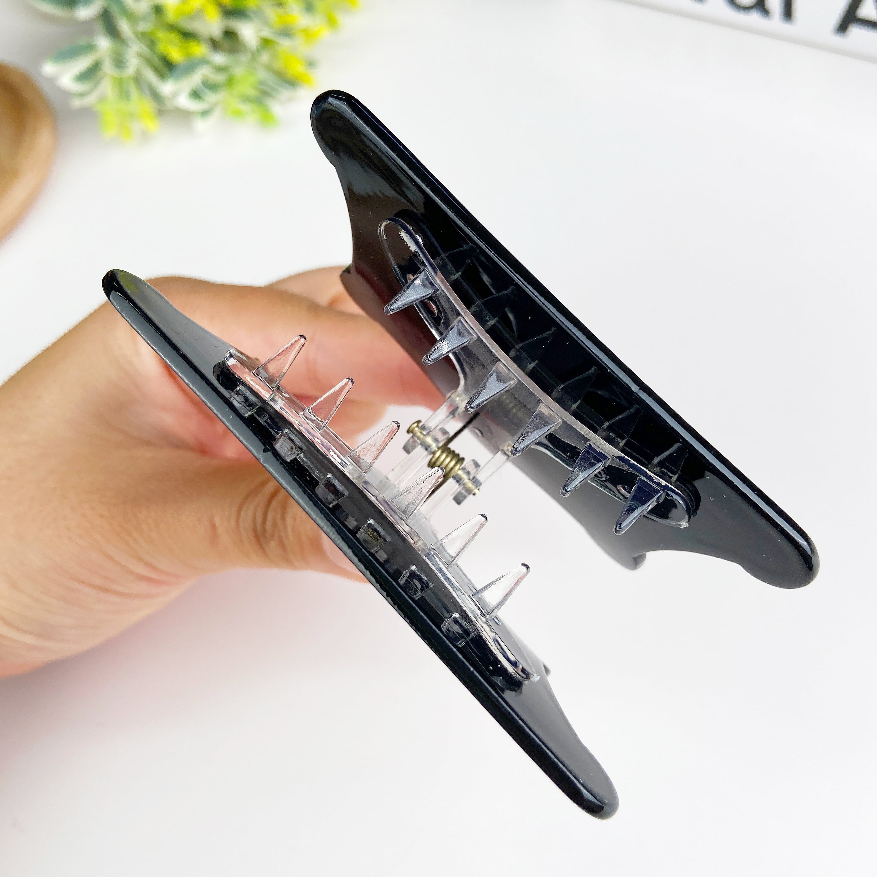 Halloween series ghost skull spider web hair clip