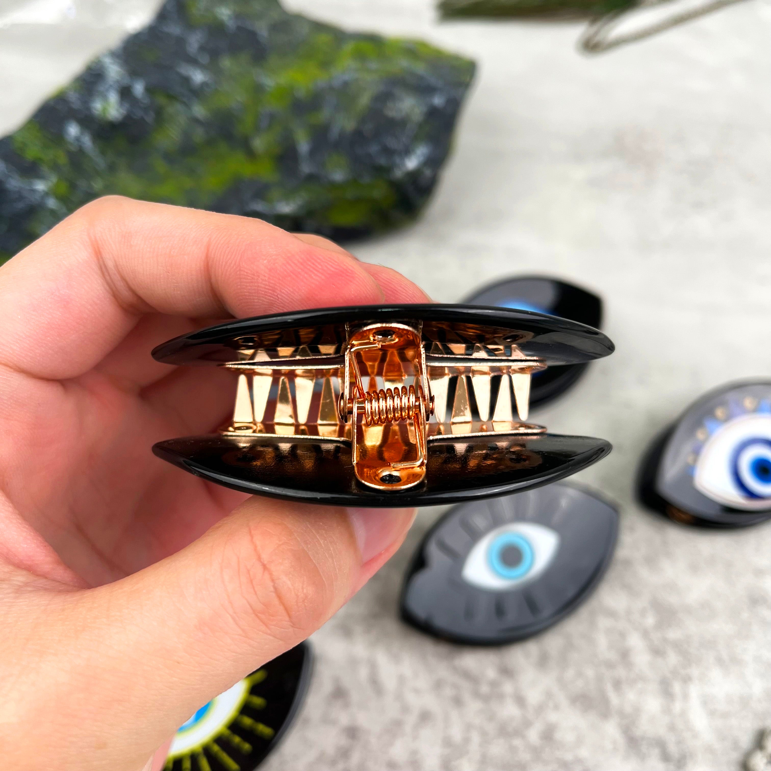 Devil's Eye hair clips fun claw clip