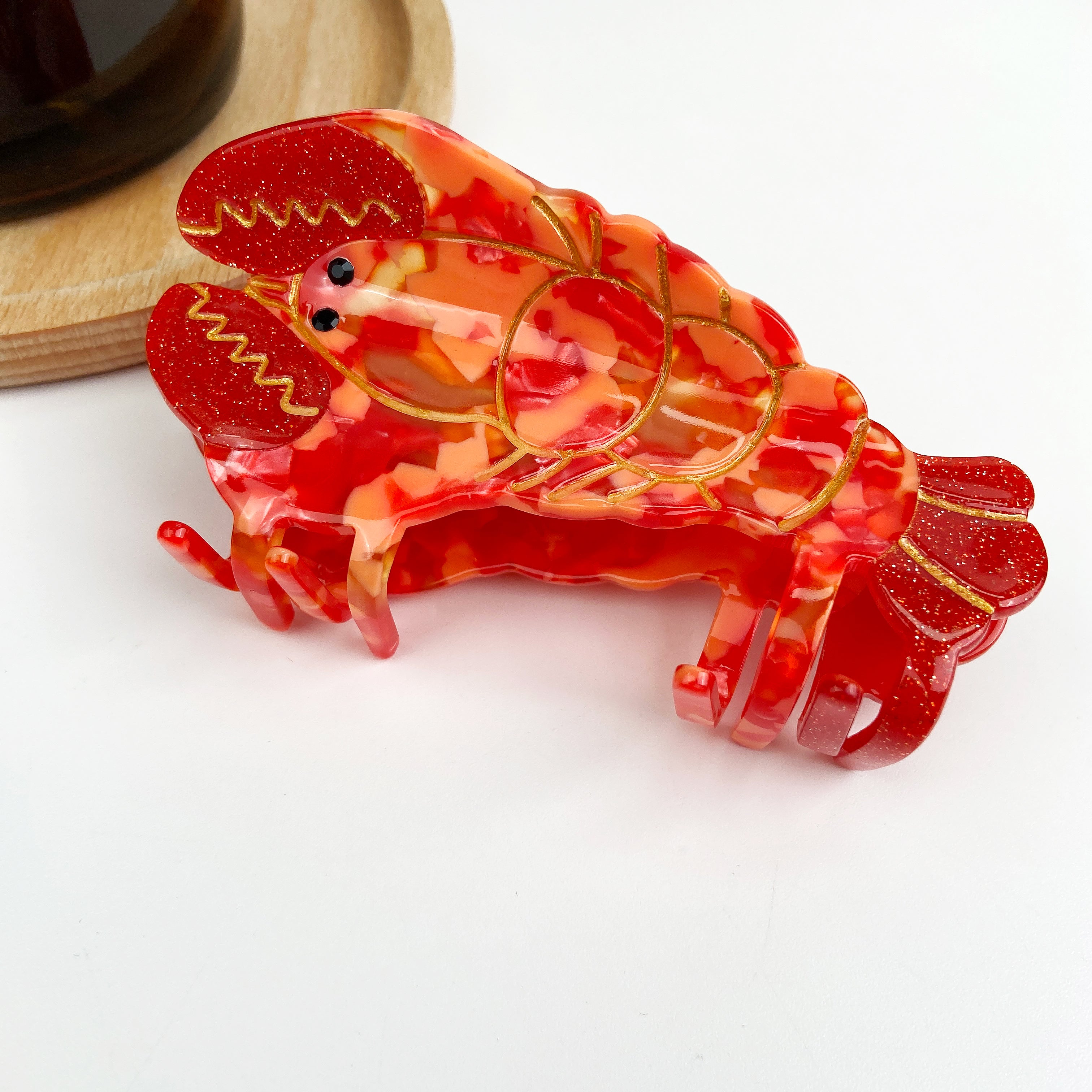Acetate Ocean Series Animal Hair Clips