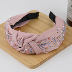 Knotted Rhinestone Hair Band