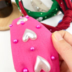 Valentine's Day Headband Women's Love Pearl Headband