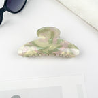 Water pattern simple acetate hair claw clip