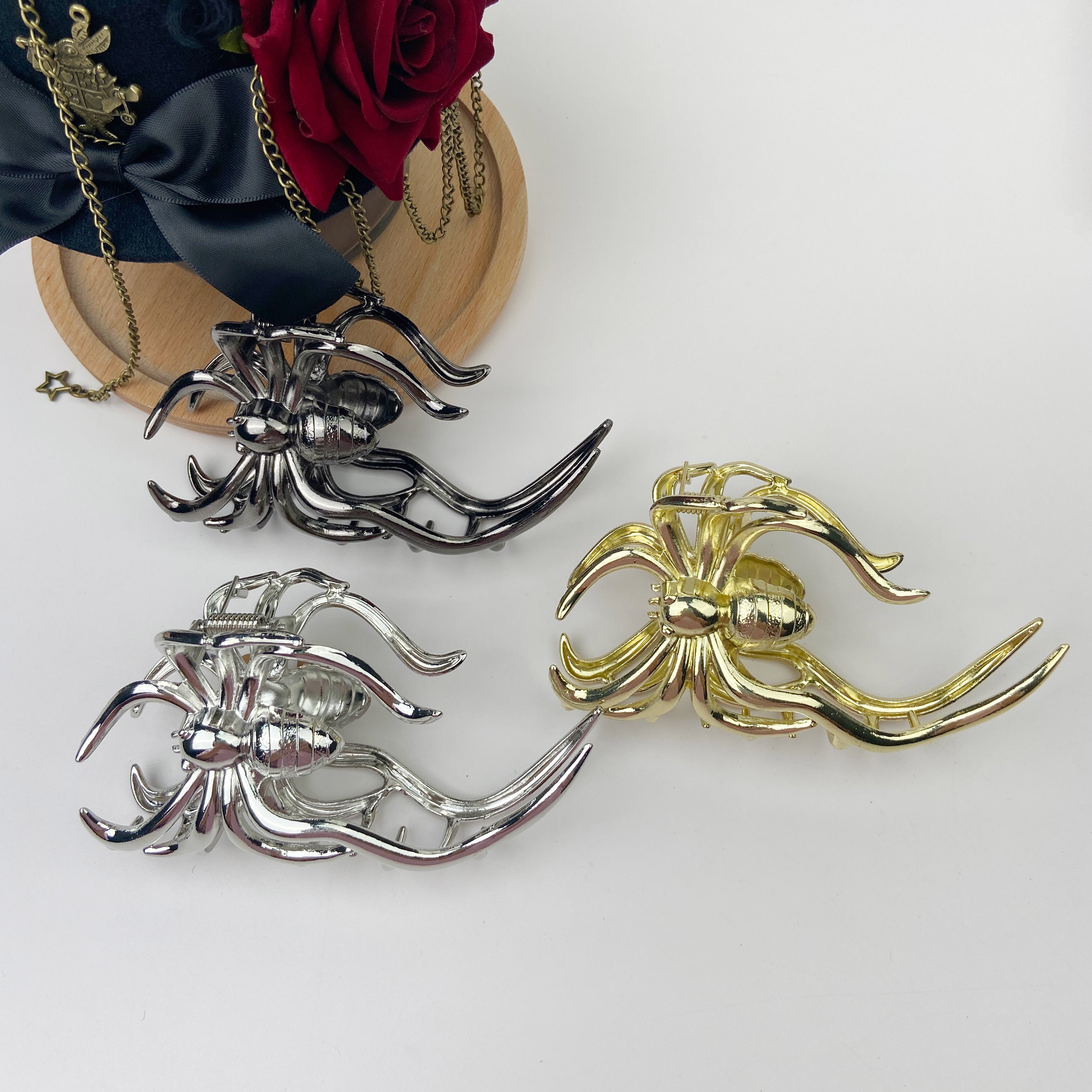Sweet Cool Spider Hair Clip