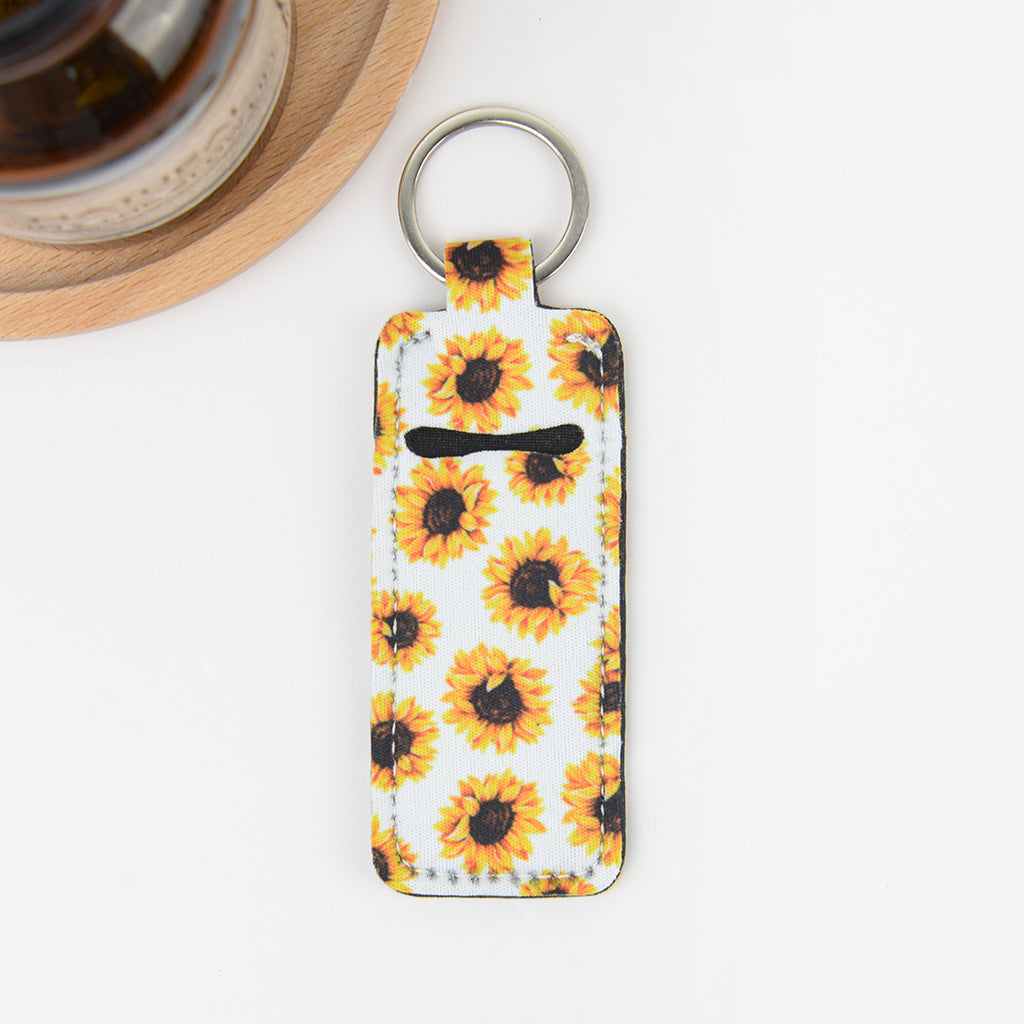 Small Square Keychain Lip Balm Set