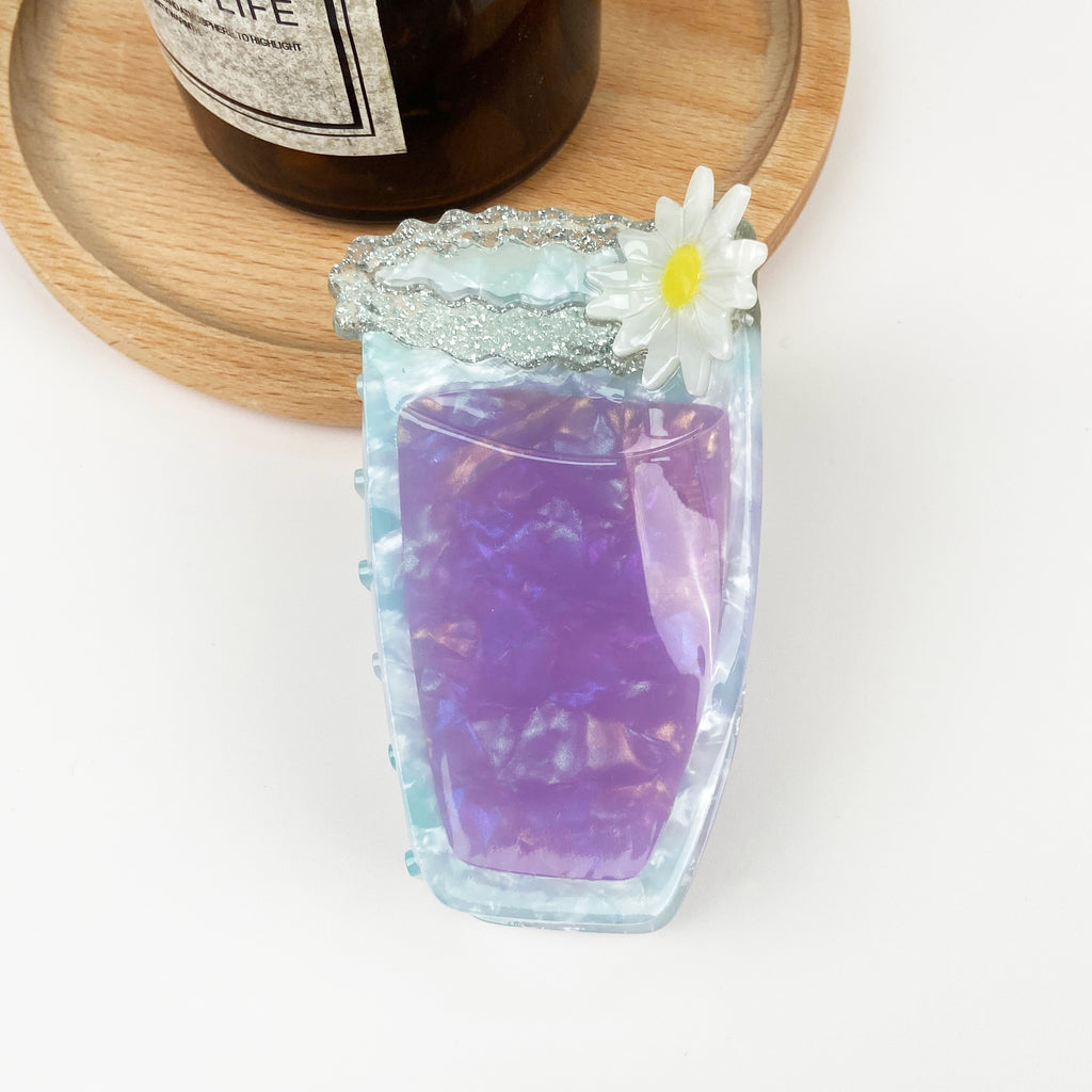 Margarita Cocktail Hair claw clip