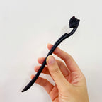 Cute Cat Claw Black Sandalwood Hairpin Long Wooden Hairpin