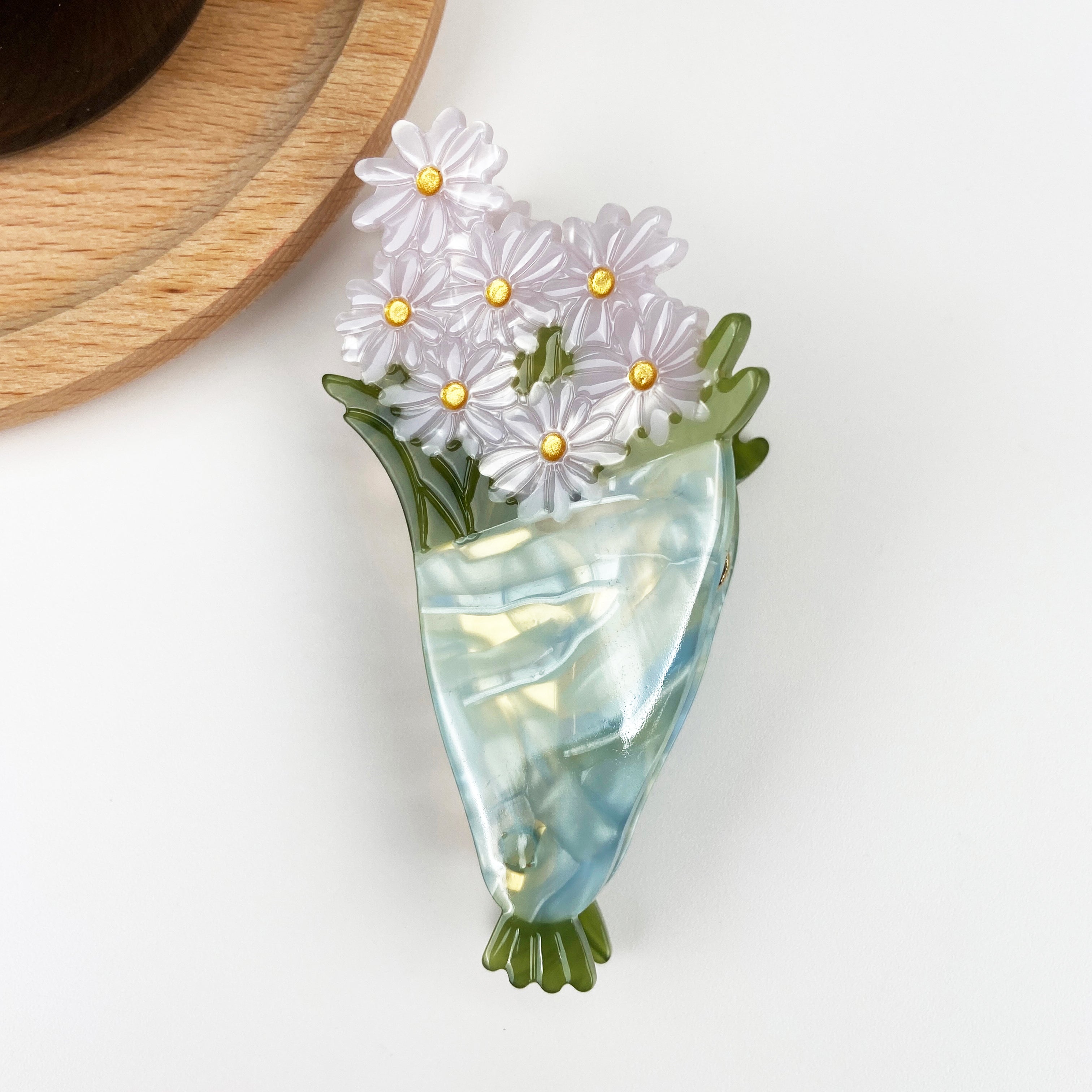 Acetate Unique Bouquet Hair Clip