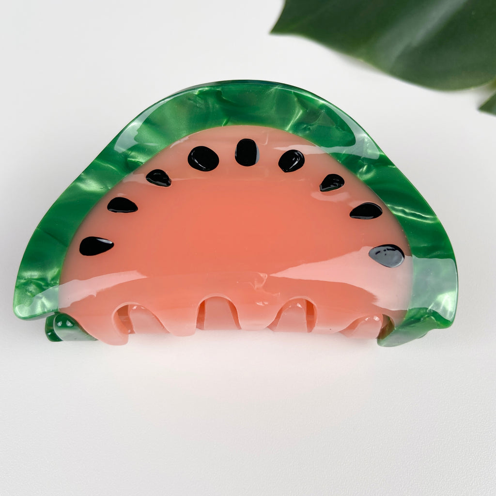 Vegetable Clamp Cherry Apple Shark Clamp Light Luxury Hair Claw Clip