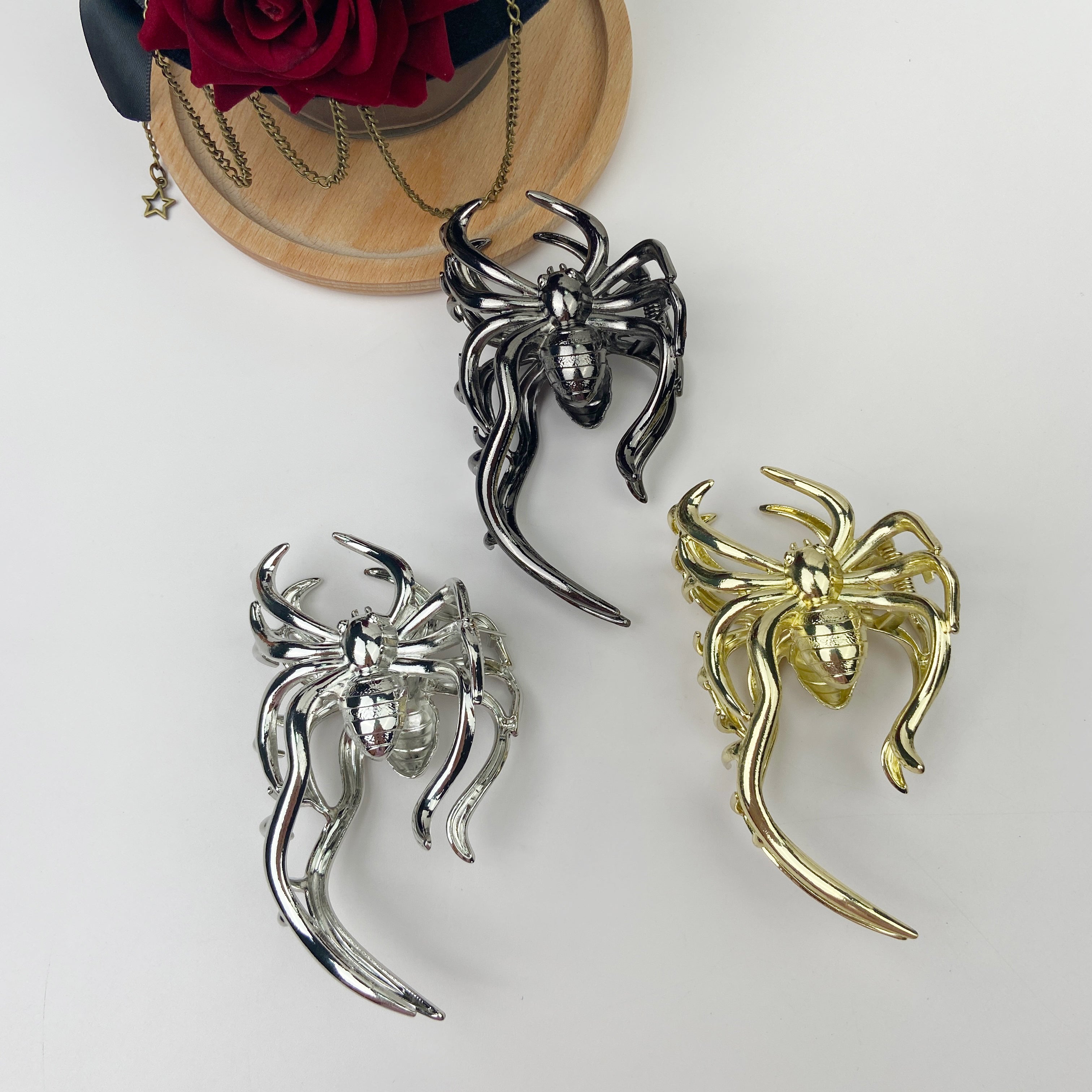 Sweet Cool Spider Hair Clip