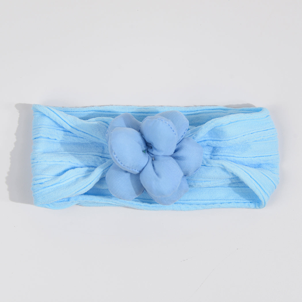 Solid Nylon Flower Head Wrap