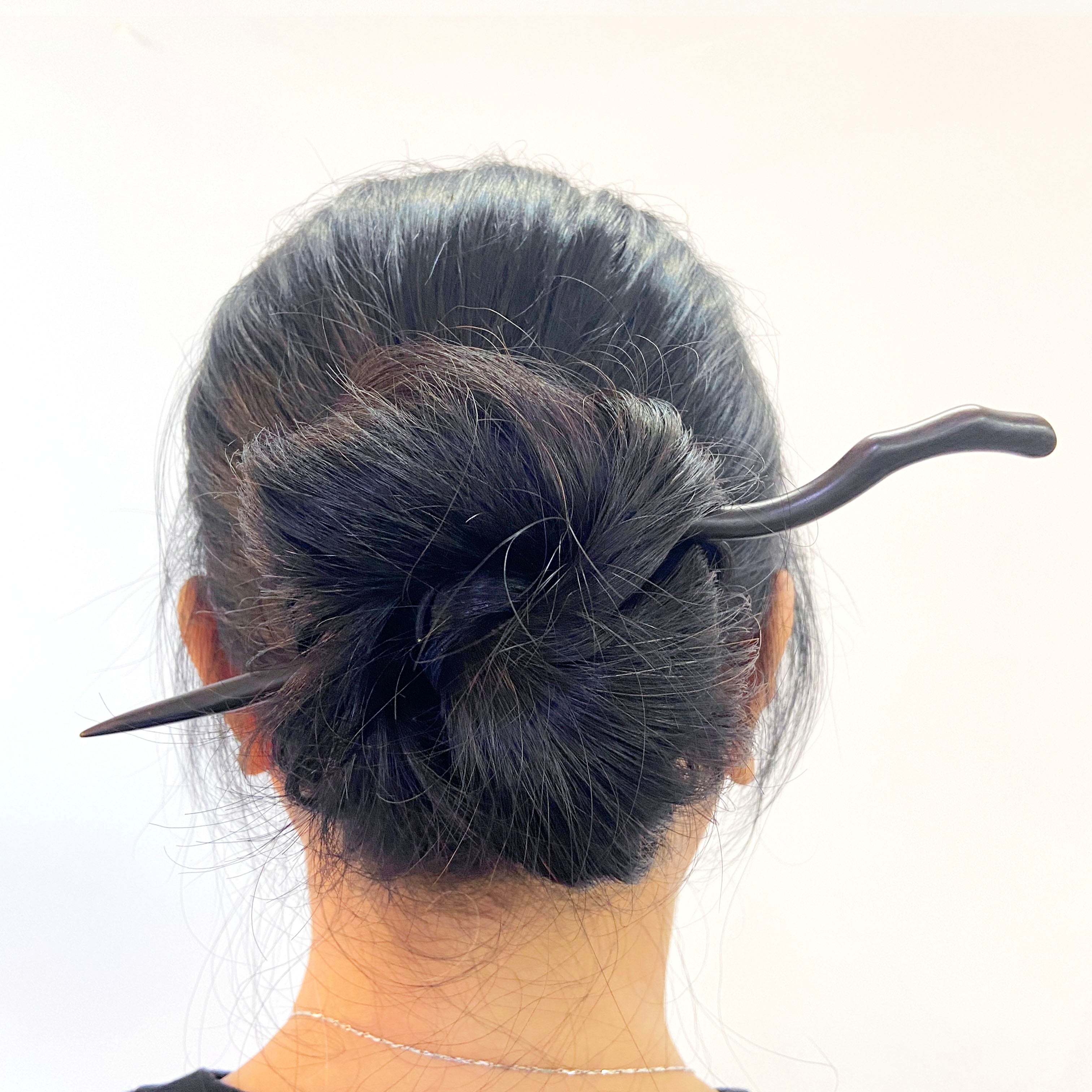 Black sandalwood hairpin wooden hairpin