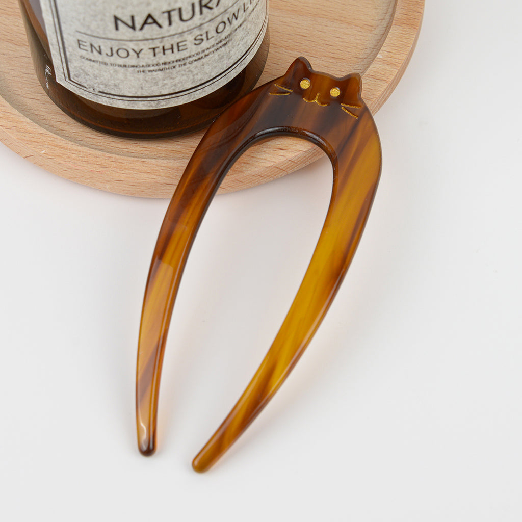 Cat U-Shaped HairPin