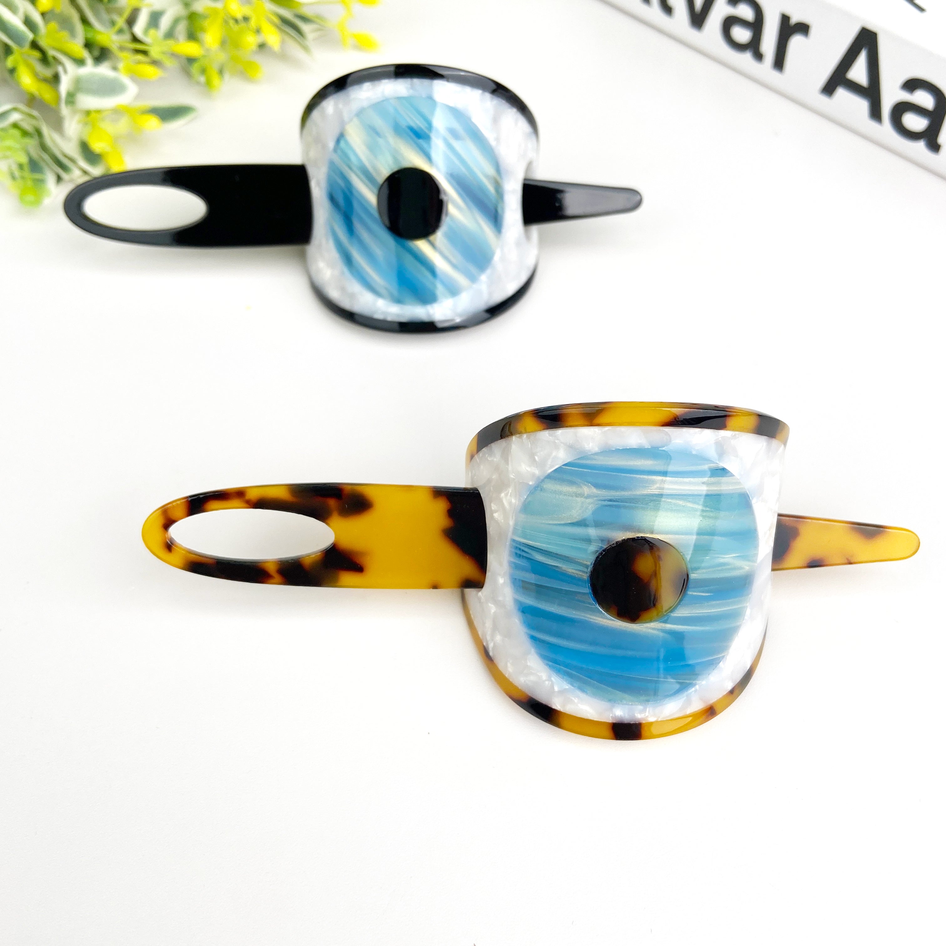 Acetate tortoise shell hairpin