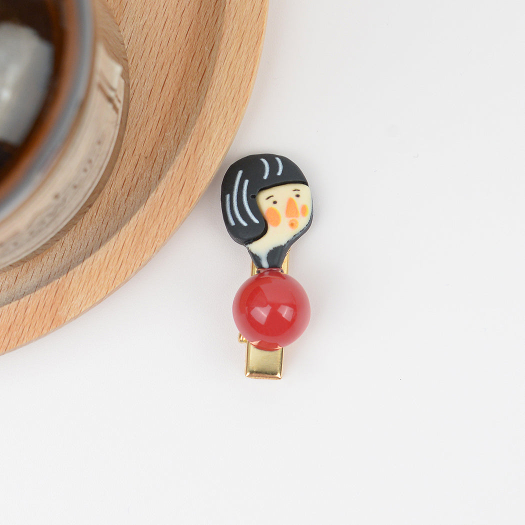 Cute Funny Little Man Barrettes