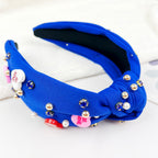 Rhinestones and pearl headband for Valentine's Day
