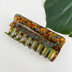 Acetate Vintage Oil Painting Hair Clip