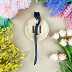 Cute Cat Claw Black Sandalwood Hairpin Long Wooden Hairpin