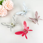 Butterfly hair clip colorful claw clip