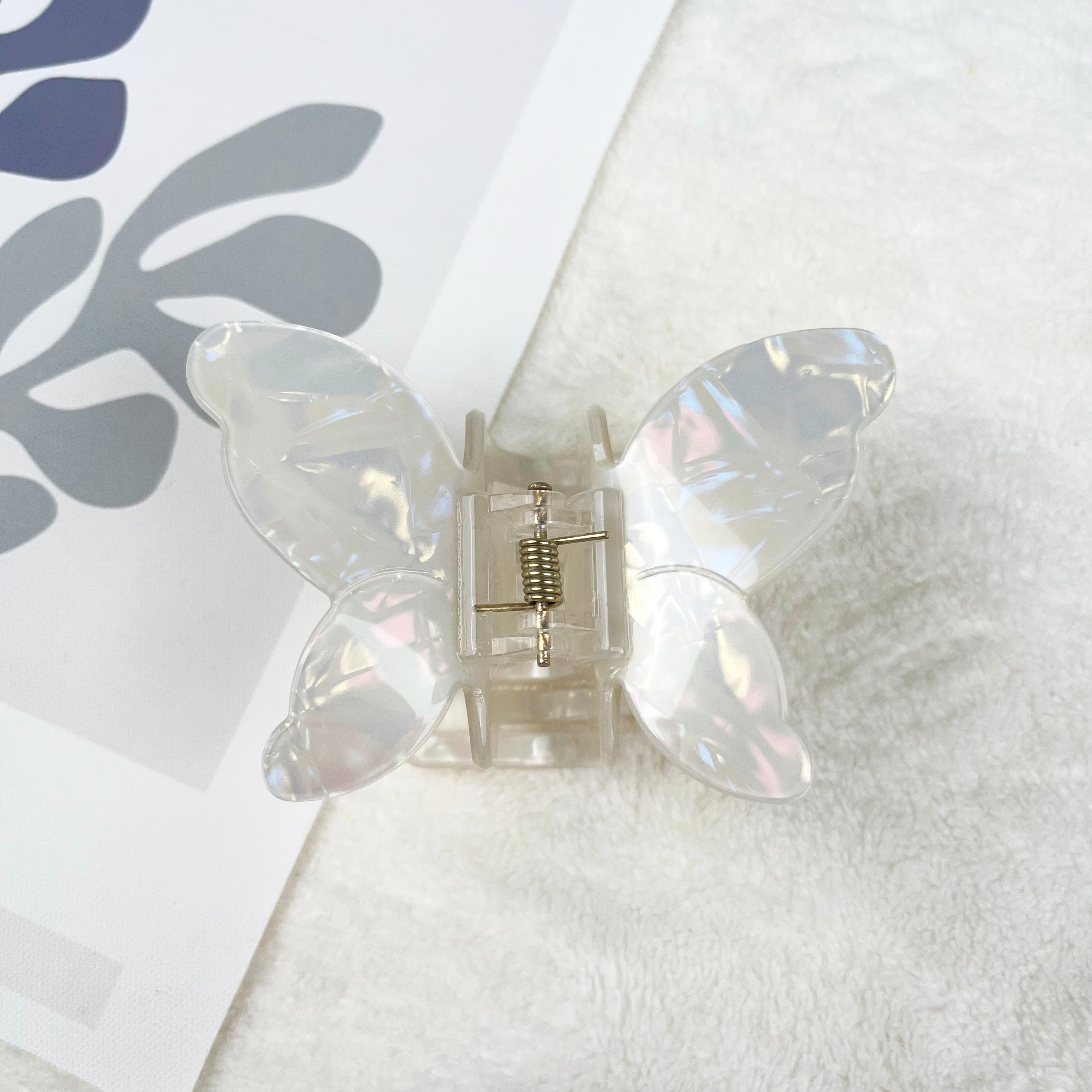 Exquisite simple butterfly hair claw clip