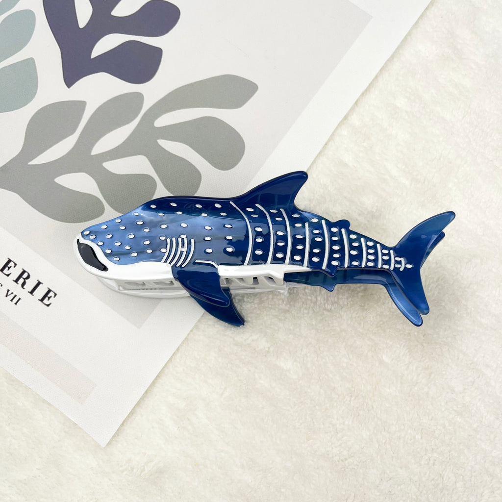 Whale hair clips Shark claw clip animal series